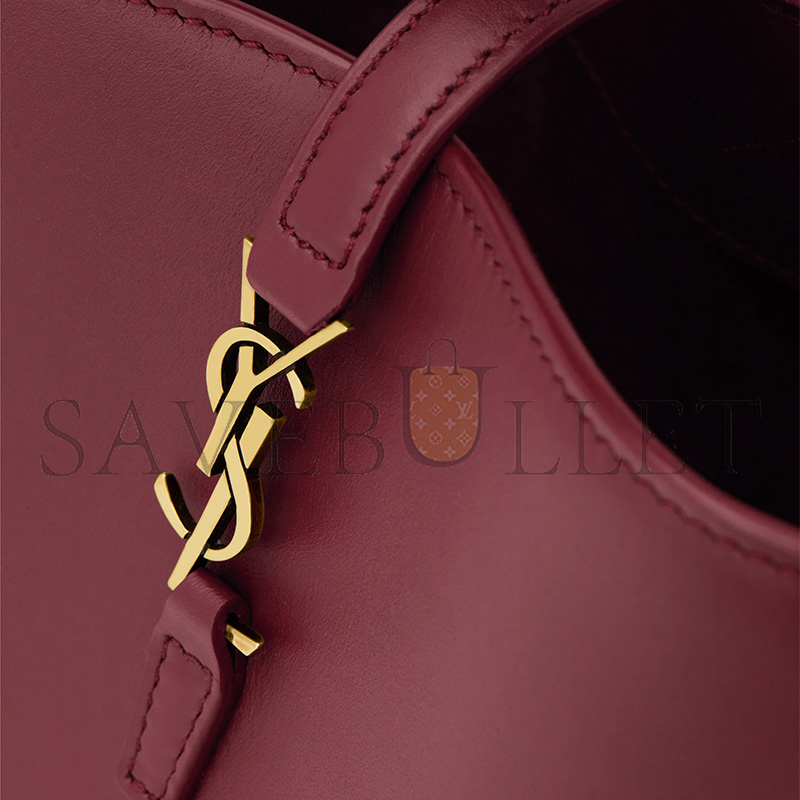YSL LE 37 MINI IN SHINY LEATHER 7658702R20W6592 (15*13*6cm)
